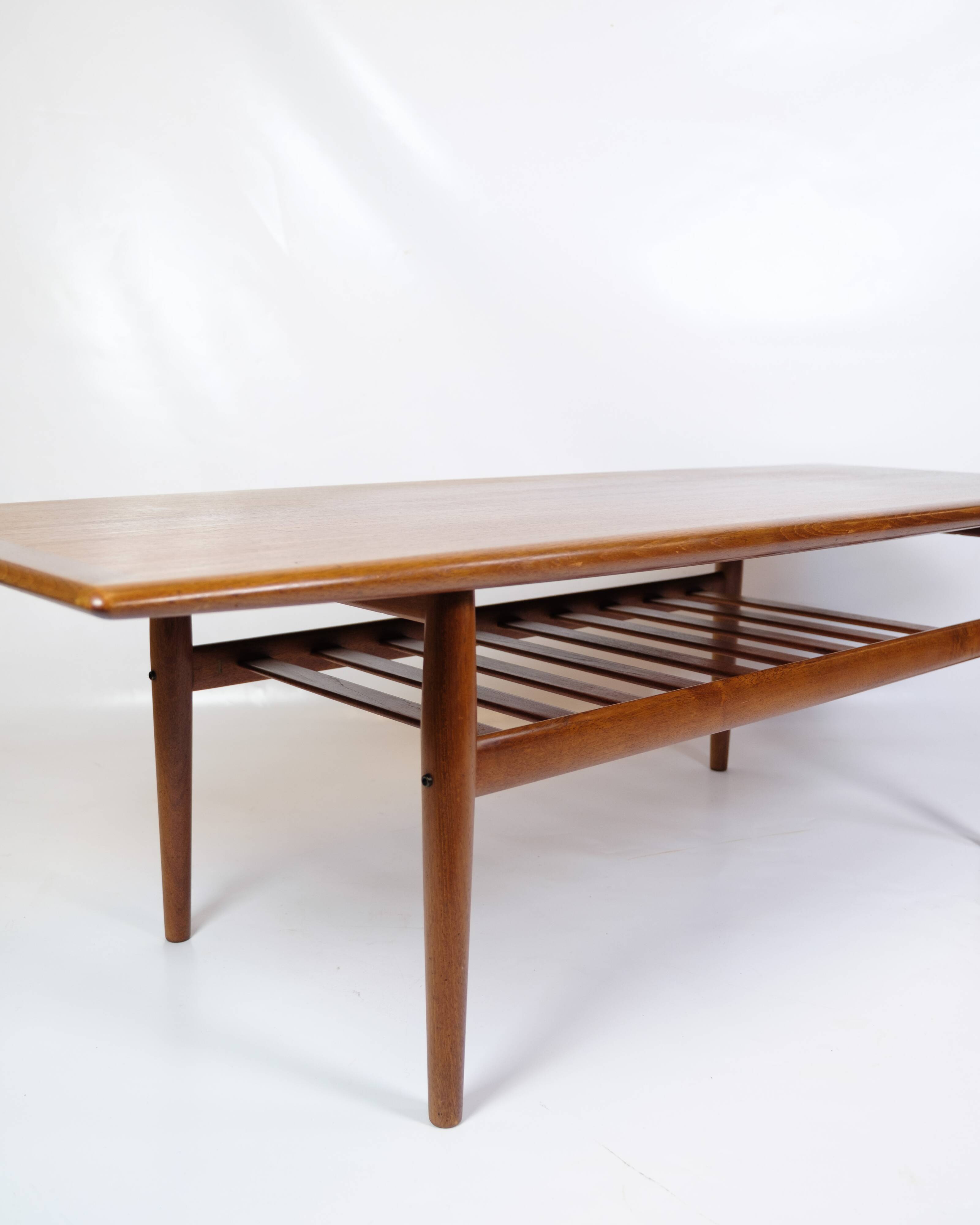 Coffe Table Made In Teak By Grete Jalk For Glostrup Furniture From 1960s