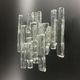 Hollywood regency ice glass sconce by J. T. Kalmar for Kalmar Franken, 1960s
