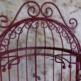 Porte-bouteilles cave à vin cage en fer forgé