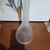 Daum France crystal soliflore vase