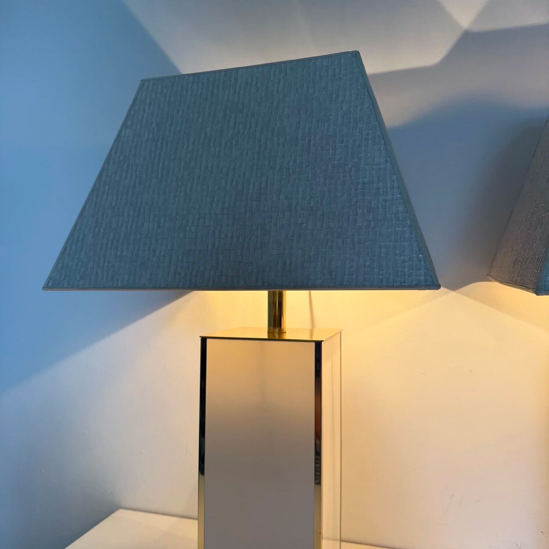 Paire de lampes de table de style Maison Jansen, années 1970
