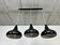 Modern mid-century black ceiling lamp