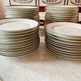 Table service in porcelain ch pillivuyt 81 pieces