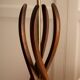 Paire de lampes organiques en bois - USA 1960