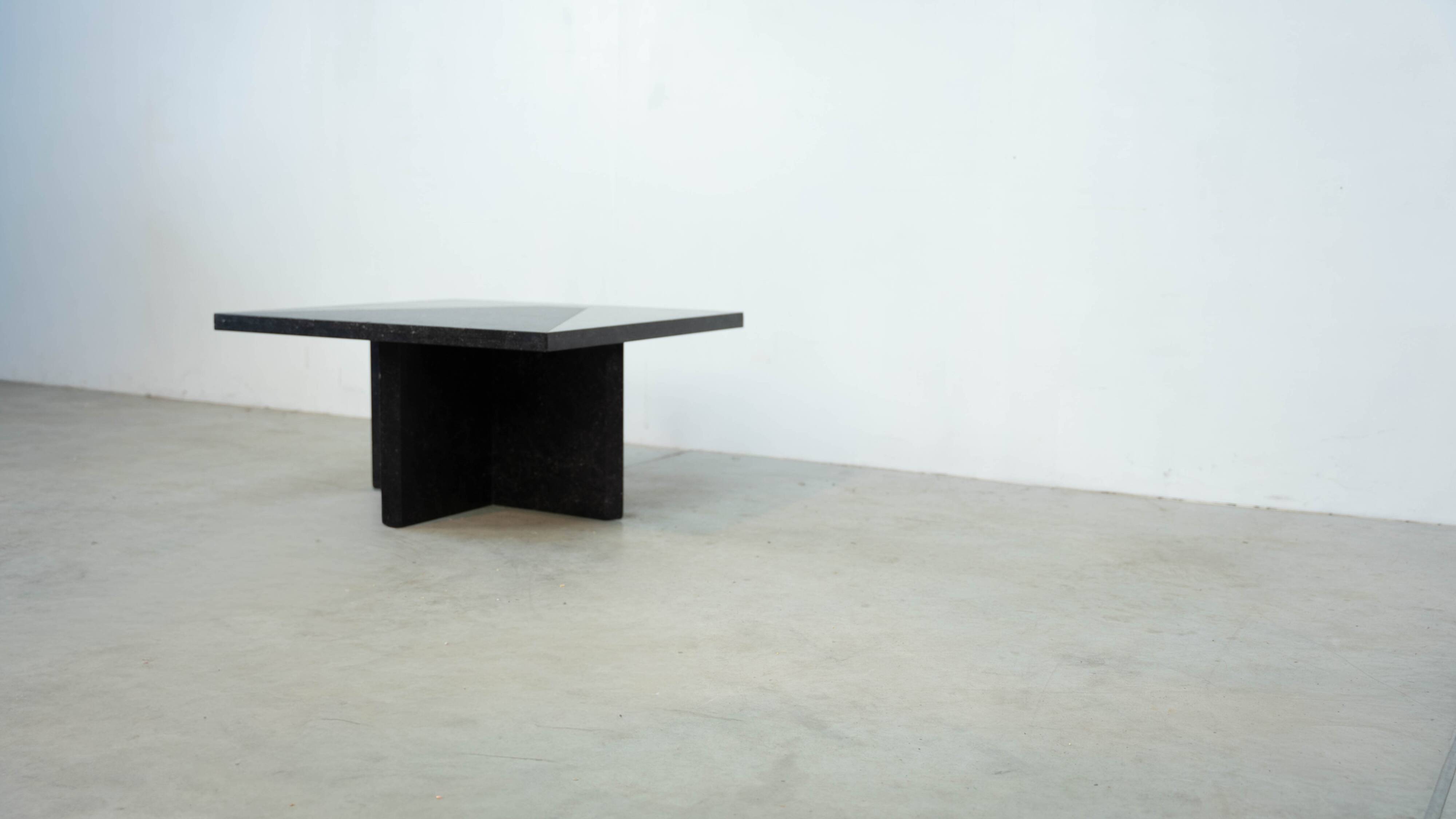 Signed Willy Ballez coffee table