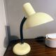 Beige metal desk lamp