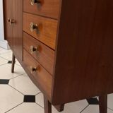 Vintage sideboard with compass feet