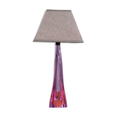 1950 glass lamp