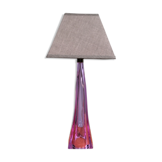 1950 glass lamp