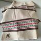 Nappe et 12 serviettes de style basque monogrammées MB