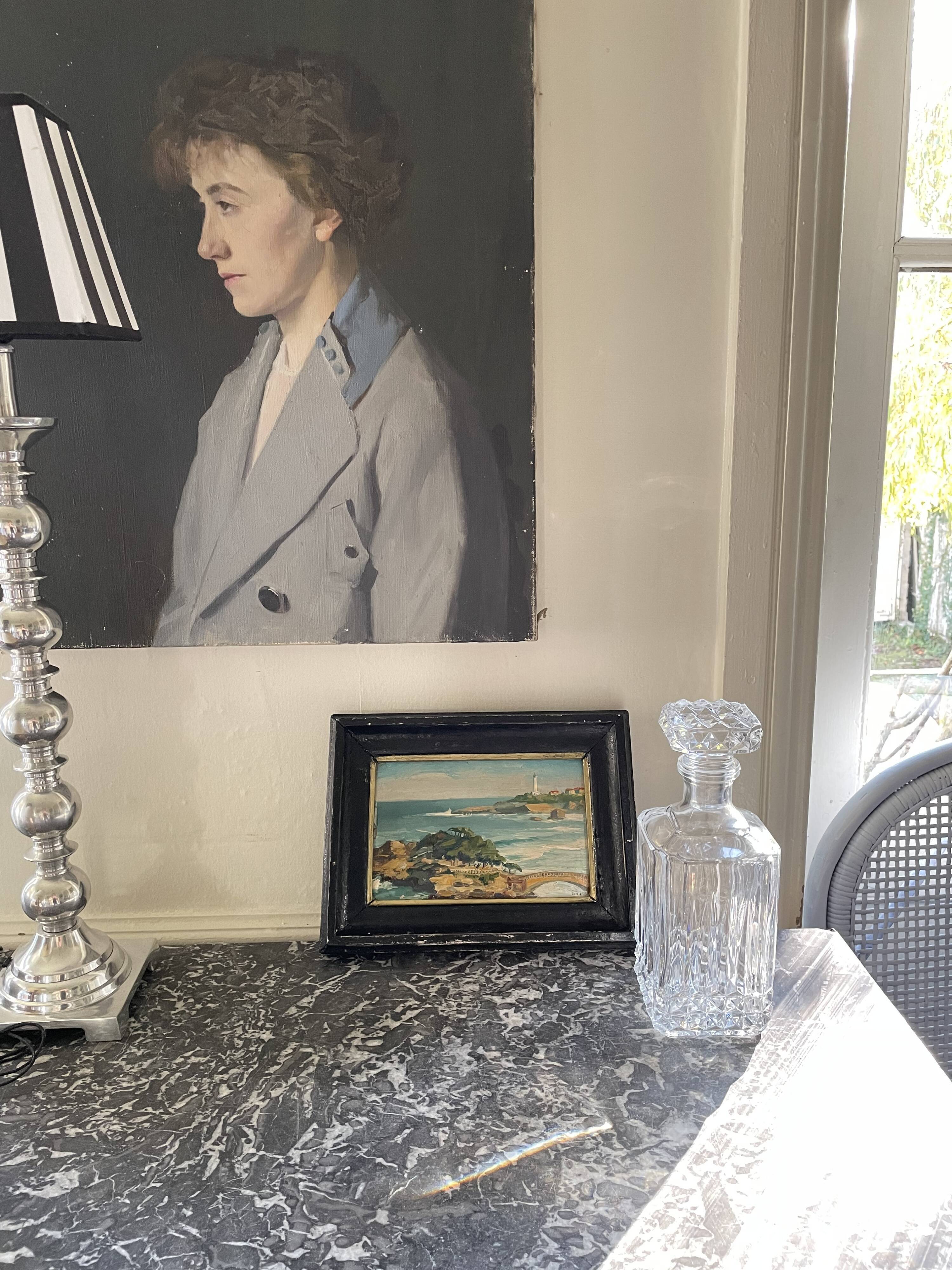 The Basta Biarritz bridge by JIVA Russian painter