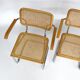 Paire de chaises Marcel Breuer B64 Cesca