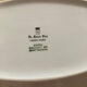 Plats ovales porcelaine de Limoges monogramme