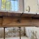 Walnut bistro farmhouse table 180cm