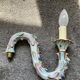 Old chandelier Capodimonte porcelain Italy 6 arms