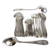 Silver-plated cutlery set - 38 pieces Armand Frenais