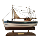 Model wooden boat
