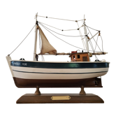 Model wooden boat