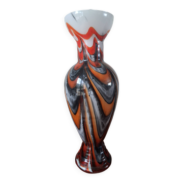 Vase opaline