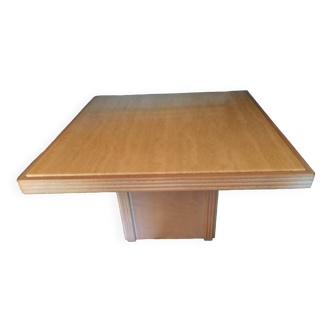 Designer travertine coffee table