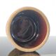 Cup, pot in raw pyrite stoneware and glaze