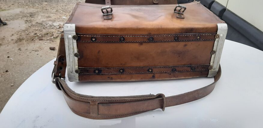 Edf leather work bag