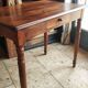 Early 20th century oak side table