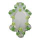 Contemporary Venetian Oval Hand-Carved Mirror by Simoeng