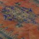 Turkish Anatolian Handmade Vintage Area Rug 285 cm x 185 cm