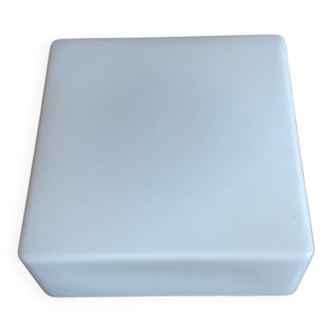 Opaline square perfect wall light or ceiling light