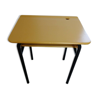 refurbished wooden school desk