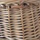 Panier en osier style ancien panier de peche