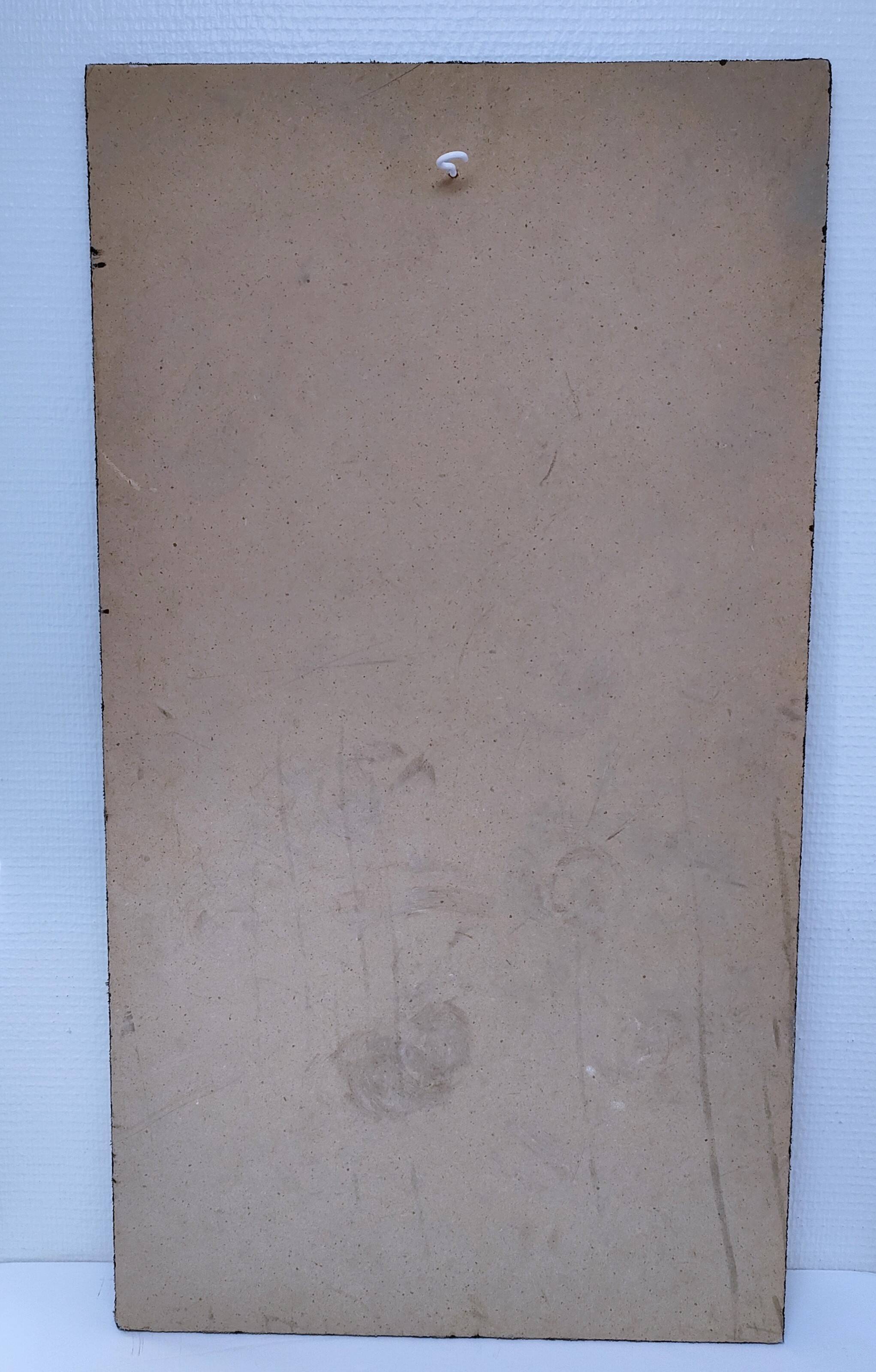 70s design flower tapestry