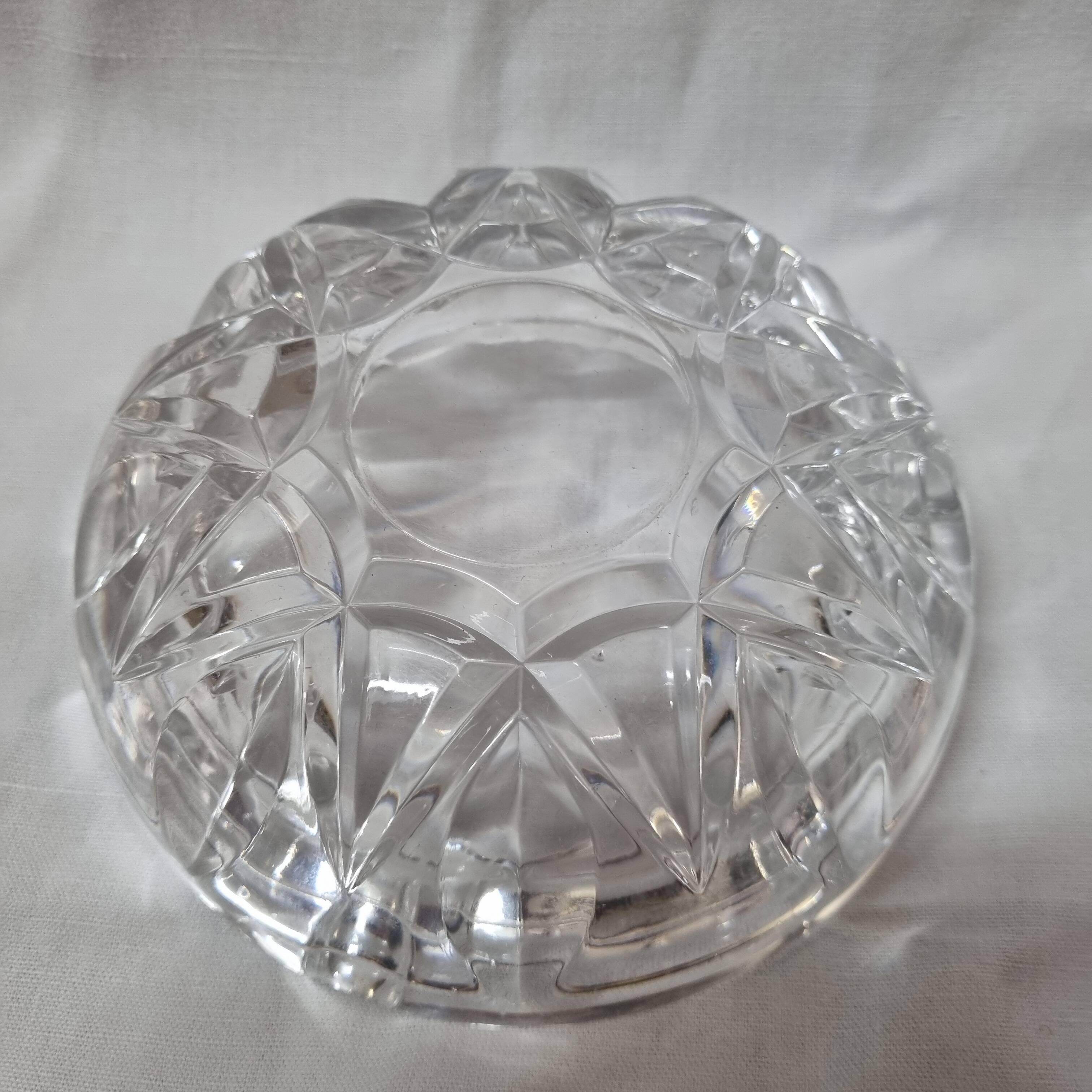 Crystal ashtray