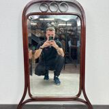 Extremely rare secessionist mirror no. 1148 by Gustav Siegel for J&J Kohn
