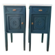 Paire de tables de chevet Art-Déco
