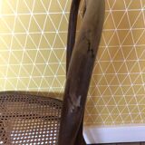 Fluted bistro chair in early 1900