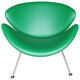 Armchair F437 Orange Slice by Pierre Paulin edition Artifort