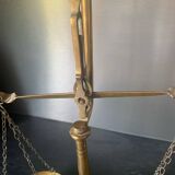 Small brass scale