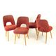 Vintage Dining Chairs By Oswald Heardtl For Ton, Czechoslovakia 1960s, Set