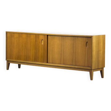 Buffet des années 50 en noyer par Georg Satink pour WK Möbel.