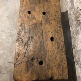 Metal wood industrial coffee table
