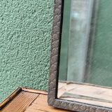 Art deco beveled mirror