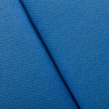 Danish mid century deep blue three seater sofa attr. to Stouby, 1980s.