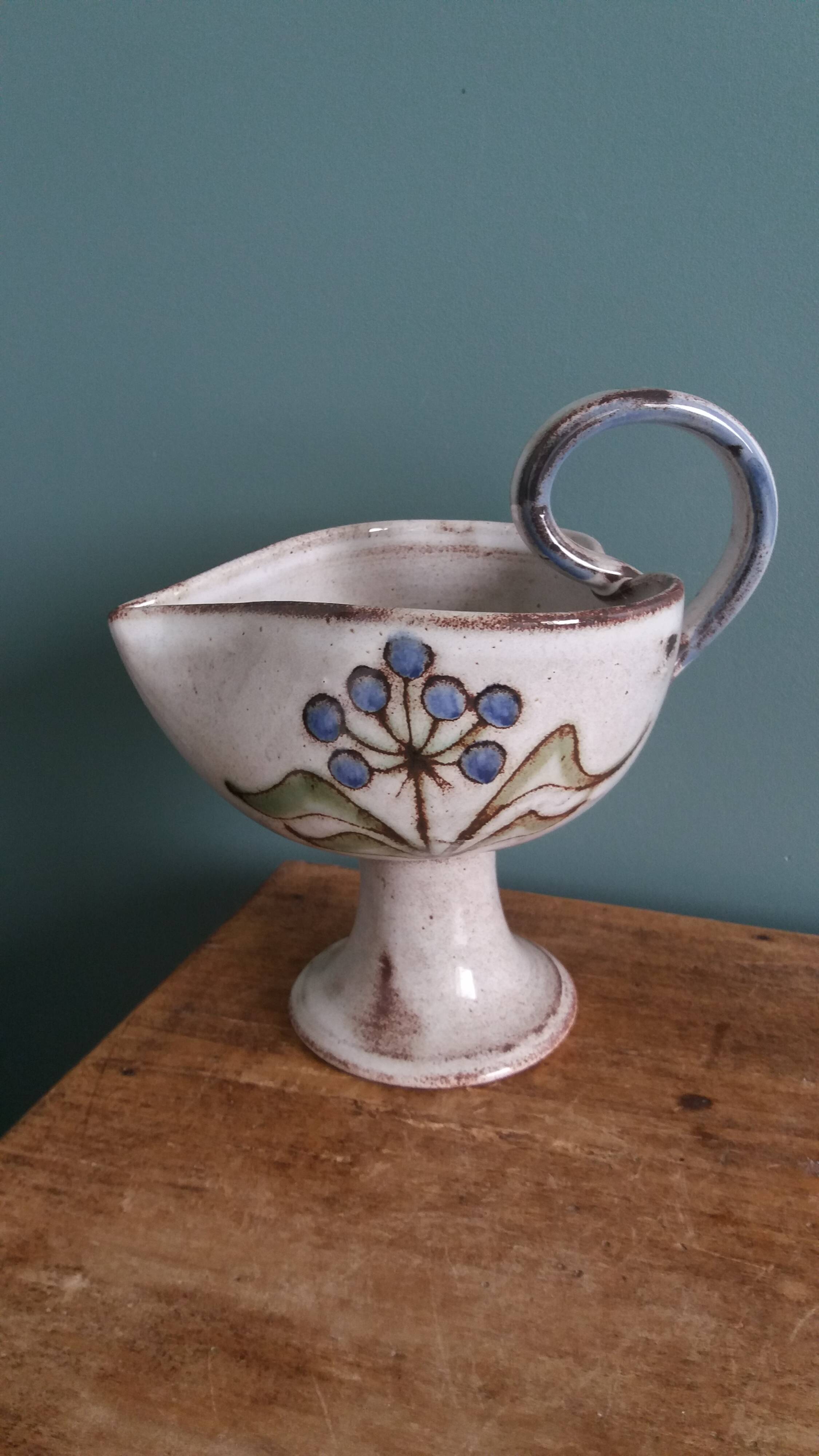 Candle holder signed Natoli from Vallauris