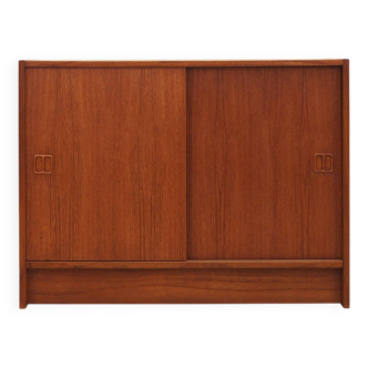 Teak cabinet, Danish design, 1960s, production: Denmark