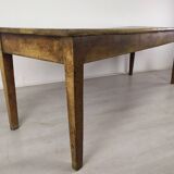 Oak farmhouse table