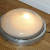 Applique, plafonnier en verre holophane XXL