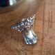 Antique Silver Plated Sugar Bowl & Creamer Set: Old Milk and Sugar Tablewar