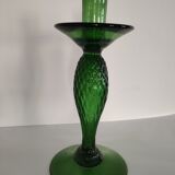 Large glass candlestick